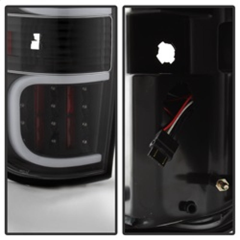 SPYDER xTune Ford F150 09-14 LED Tail Lights - Black ALT-ON-FF15009-LBLED-BK 5082169 5082169 Photo - Unmounted