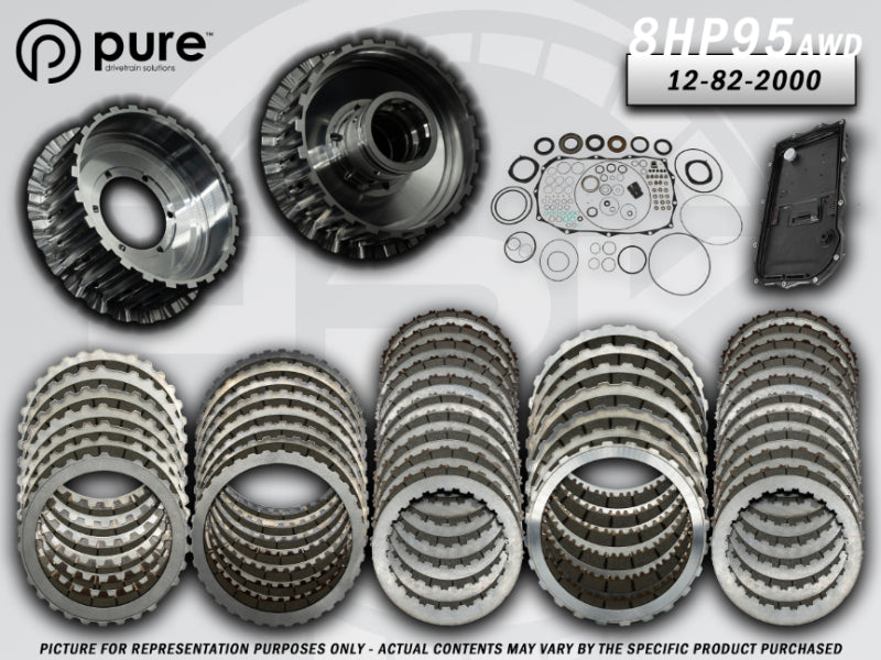 Pure Drivetrain Solutions PDS Trans Hard Parts Kit - Stage 2 Drivetrain Transmission Rebuild Kits main image