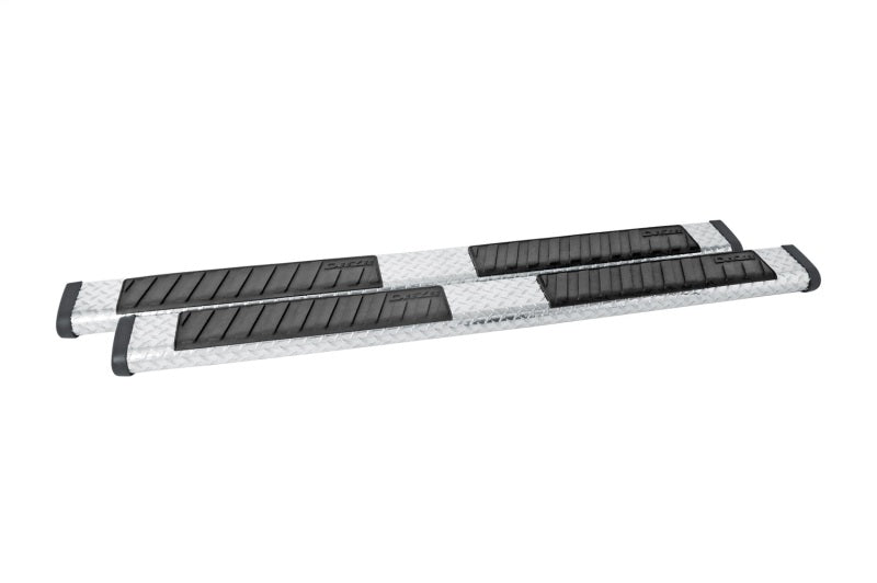 Dee Zee Deezee Universal Tubes - 6In Oval - Brite Tread Aluminum (CrewCab) DZ16421 DZ16421 Photo - Unmounted