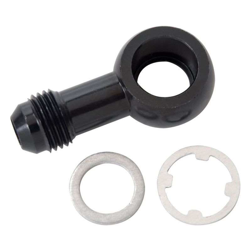 Russell -6 AN Male Flare For Civics w/Out Fuel Pressure Damper (12mm) - Black 640913 Photo - Primary