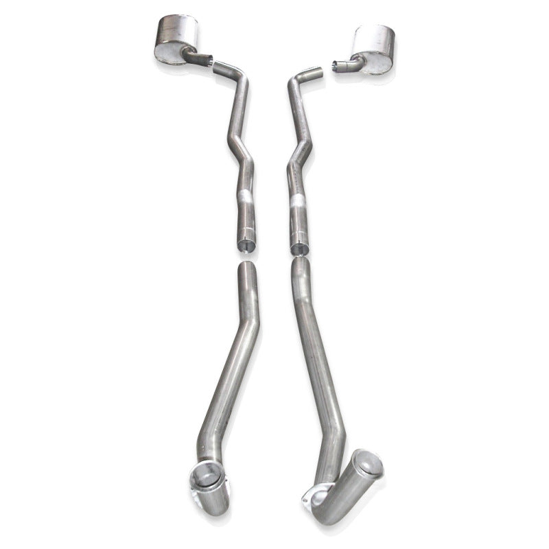 Stainless Works 1963 Corvette Exhaust 2-1/2in Factory Connect V6303000S V6303000S Photo - Primary