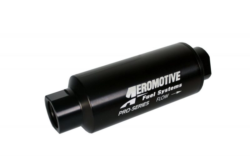 Aeromotive 10-m Microglass Element, Filter, In-Line, ORB-12 Port, Nickel-Chrome 12339 Photo - Primary
