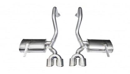 Corsa Performance 97-04 Chevrolet Corvette C5 Z06 5.7L V8 Polished Xtreme Axle-Back 14961 Photo - Primary