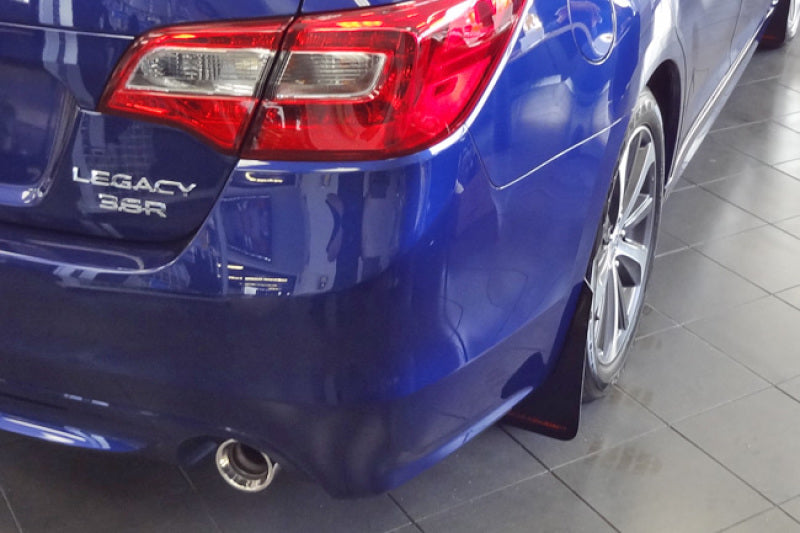 Rally Armor 2015 Subaru Legacy Mud flap Red Logo MF34-UR-BLK/RD User 2
