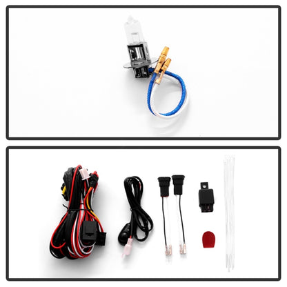 Xtune Chevy Camaro V6 2014-2016 ( Not V8 Models ) OEM Fog Light w/Switch Clear FL-CCAM14-ROD-C 9031601 9031601 Photo - Unmounted