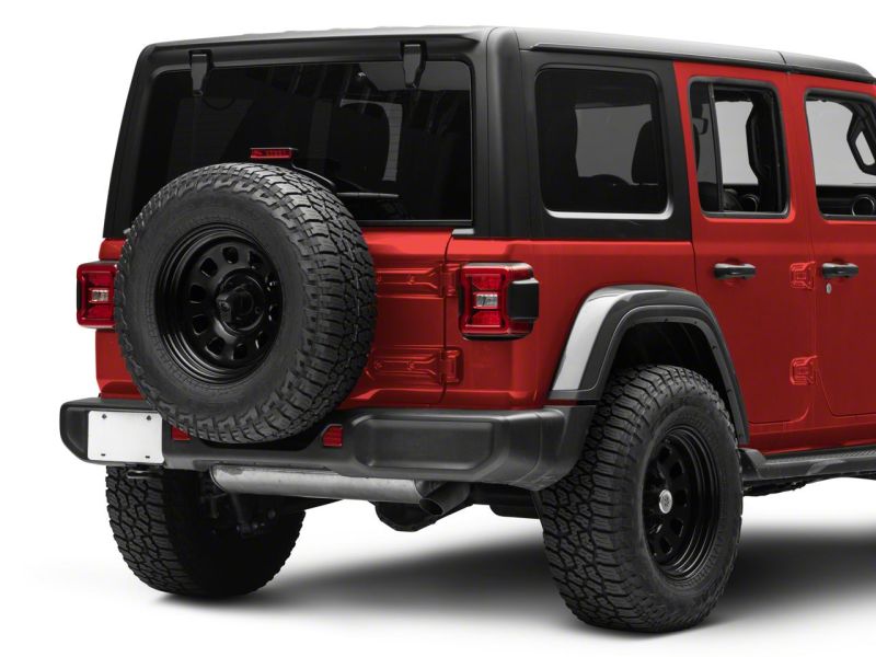 Raxiom 18-23 Jeep Wrangler JL Moab Rubicon Sahara Axial LED Rear Bumper Reflector Lights- Clear J134140-JL J134140-JL Photo - Close Up