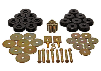 Energy Suspension Body Mount Set Black Chevrolet Bel Air All 1959-1964 3.4166G Photo - Primary