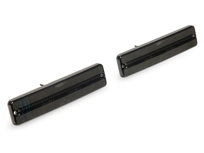 Raxiom 87-95 Jeep Wrangler YJ Axial Series LED Front Marker Lights- Smoked J177412 J177412 Photo - Primary