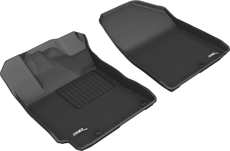 3D MAXpider 2019-2020 Kia Forte Kagu 1st Row Floormat - Black L1KA04711509 L1KA04711509 Photo - Primary
