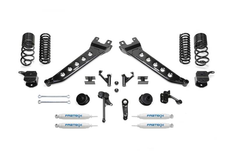 Fabtech 7? Radius Arm System w/Coil Springs & Performance Shocks K3156 Photo - Primary