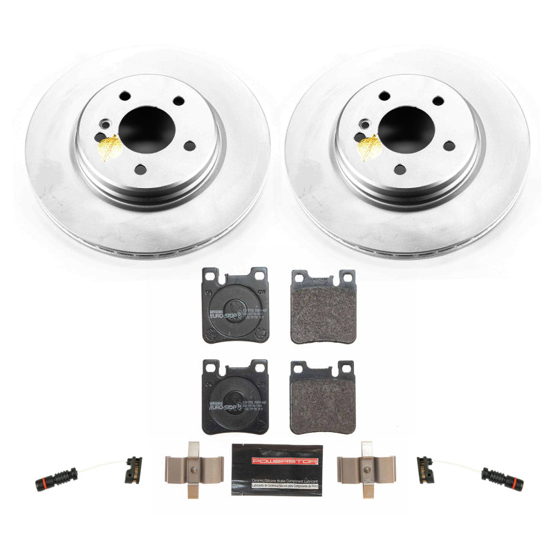 PowerStop Power Stop 01-02 Mercedes-Benz E430 Rear Euro-Stop Brake Kit ESK5054 ESK5054 Photo - Primary