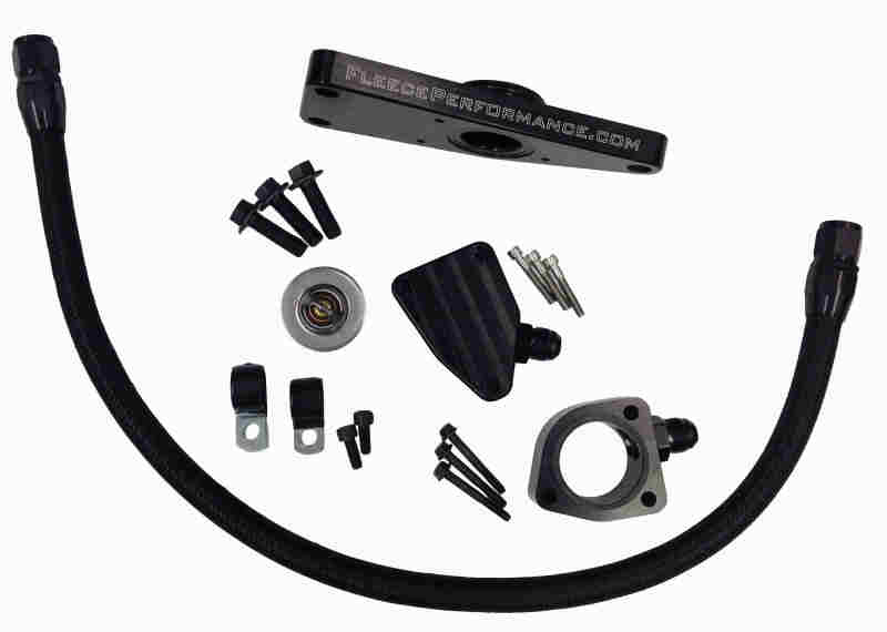 Fleece Performance Engine Coolant Bypass Pipe FPE-CLNTBYPS-CUMMINS-MAN Photo - Primary