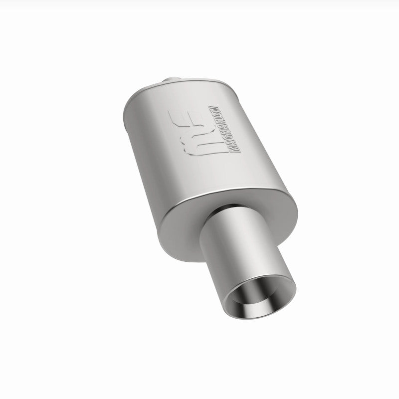 MagnaFlow 5" X 8" Oval Center/Center Performance Muffler With Tip 14851 360 Degree Image Set
