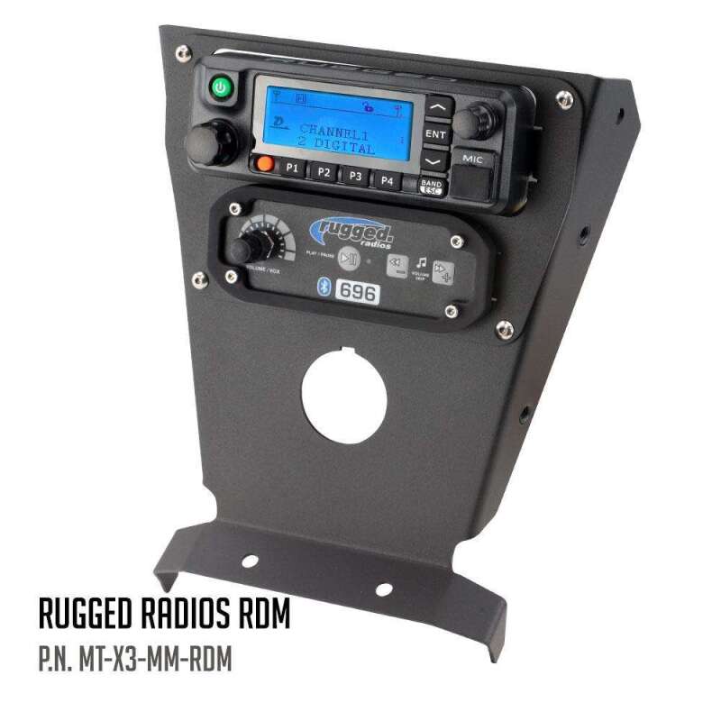Rugged Radios Can-Am X3 Multi Mount Kit for Rugged UTV Intercoms and Radios Rugged RDM MT-X3-MM-RDM MT-X3-MM-RDM Photo - Primary