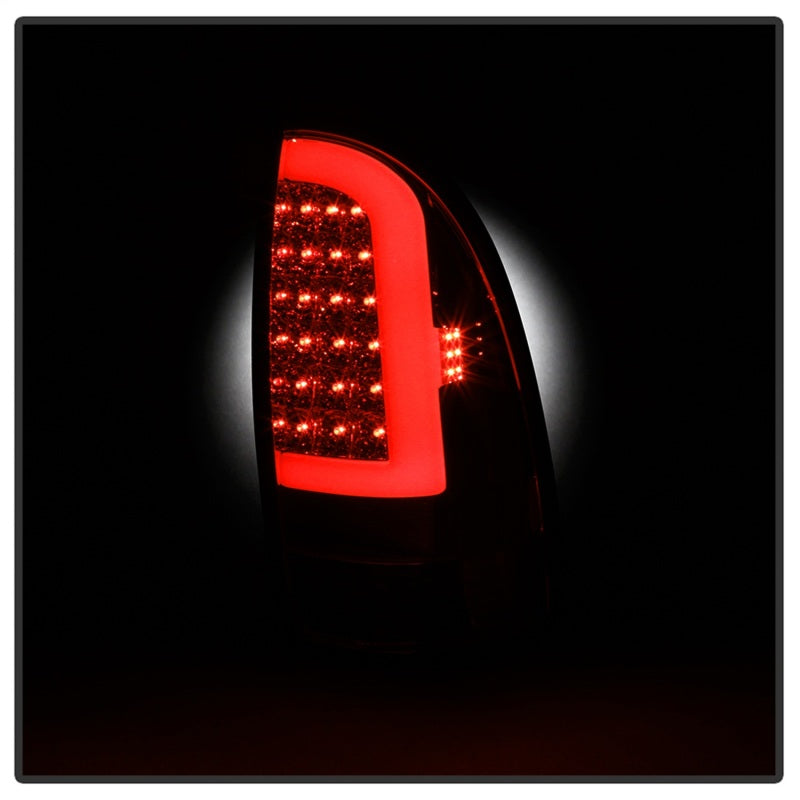 SPYDER xTune 05-15 Toyota Tacoma (Excl Models w/LED) Light Bar LED Tail Lights -Chrm (ALT-ON-TT05-LBLED-C) 5082114 5082114 Photo - Unmounted