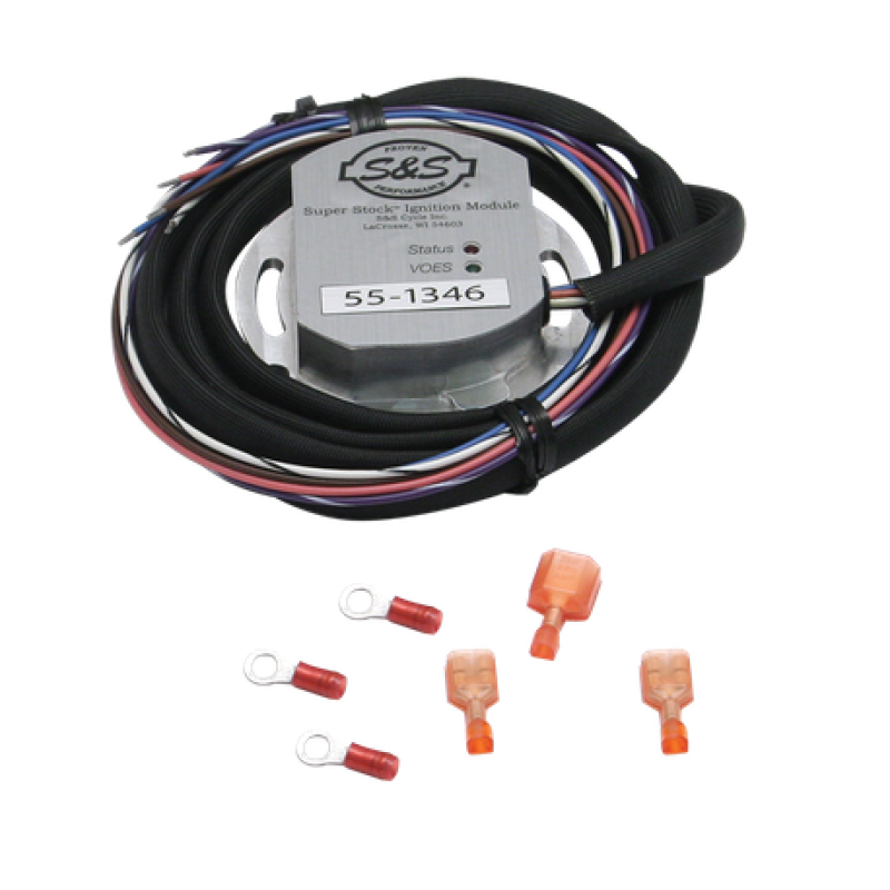 S&S Cycle 84-99 BT Super Stock Ignition Module For HD Evolution 111in/117in/124in 55-1346