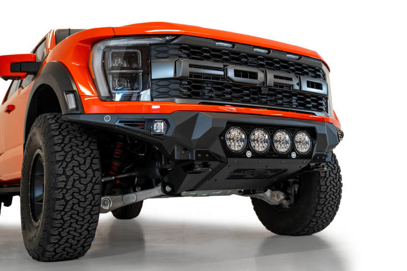 Addictive Desert Designs 2021+ Ford Raptor Bomber Front Bumper w/ 4 Rigid 360 6in Light Mounts F210014110103 F210014110103 Photo - Primary
