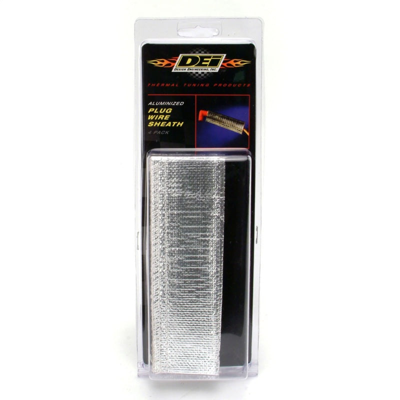 DEI Plug Wire Sheath 3/4in x 6in - 4-pack - Aluminum 10409 10409 Photo - Unmounted