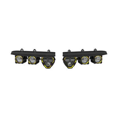 KC HiLiTES Three Light Fog Pocket Kit 21-  Ford Bronco 97168 97168 User 1