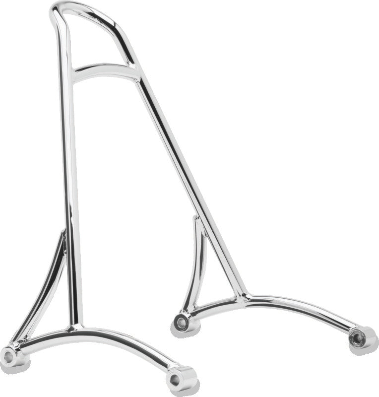 Burly Brand Short Sissy Bar 13in - Chrome B13-1504C B13-1504C Photo - Primary