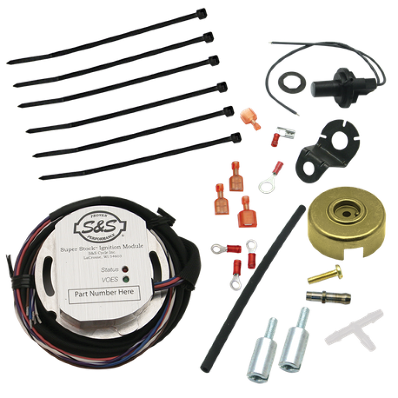 S&S Cycle 666-84 BT 93in Super Stock Ignition Kit 55-1352