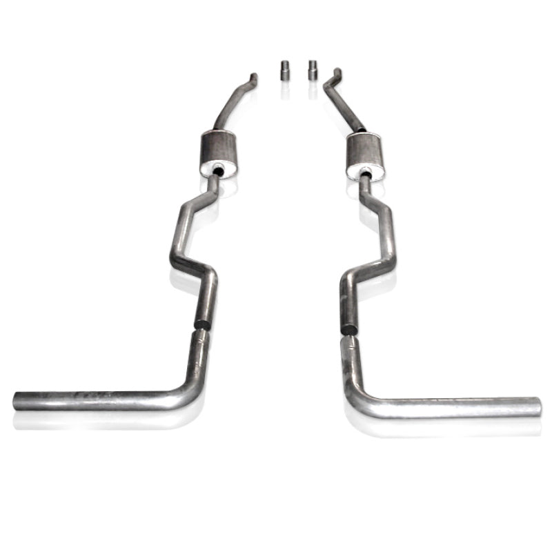 Stainless Works Chevy/GMC Truck 1967-87 Exhaust 2.5in Chambered System CT67725CS CT67725CS Photo - Primary