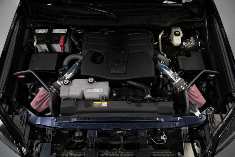K&N Engineering K&N 2022 Toyota Tundra V6-3.5L F/I Performance Air Intake System 77-9042KP 77-9042KP Photo - Mounted