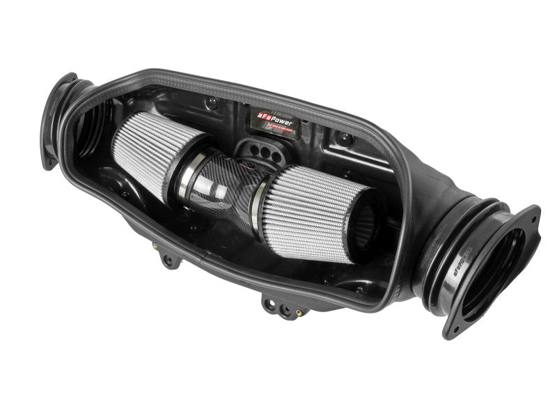 aFe 2020 Corvette C8 Track Series Carbon Fiber Cold Air Intake System With Pro DRY S Filters 57-10013D 57-10013D Photo - Primary