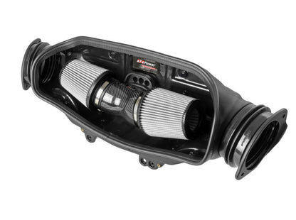 aFe 2020 Corvette C8 Track Series Carbon Fiber Cold Air Intake System With Pro DRY S Filters 57-10013D 57-10013D Photo - Primary