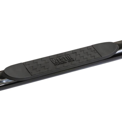 Westin 2014-2018 Chevy Silverado 1500 Dbl Cab (Body Mount) Platinum 4 Oval Nerf Step Bars - Black 21-3815 21-3815 Photo - Unmounted
