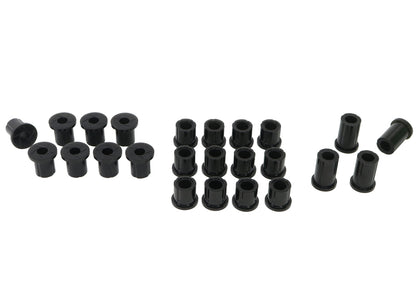SuperPro Front and Rear Leaf Spring Bushing Kit KIT038HK Photo - Primary