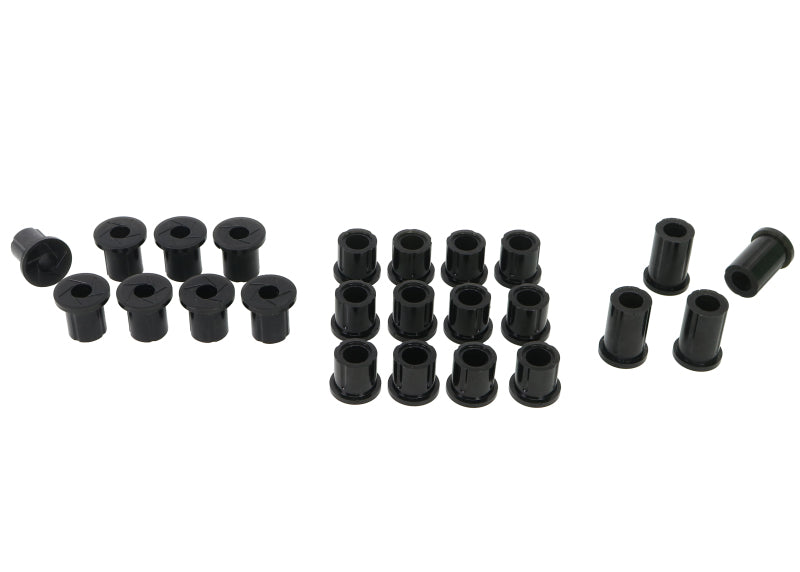 SuperPro Front and Rear Leaf Spring Bushing Kit KIT038HK Photo - Primary