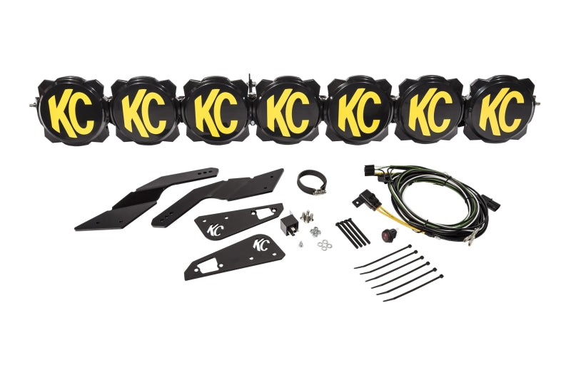 KC HiLiTES Can-Am X3 45in. Pro6 Gravity LED 7-Light 140w Combo Beam Overhead Light Bar System 91334 91334 Photo - Primary