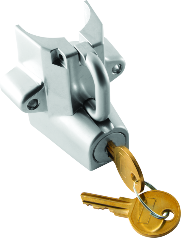 Bikers Choice Motorcycle Helmet Lock-Chrome 492970 492970 Photo - Primary