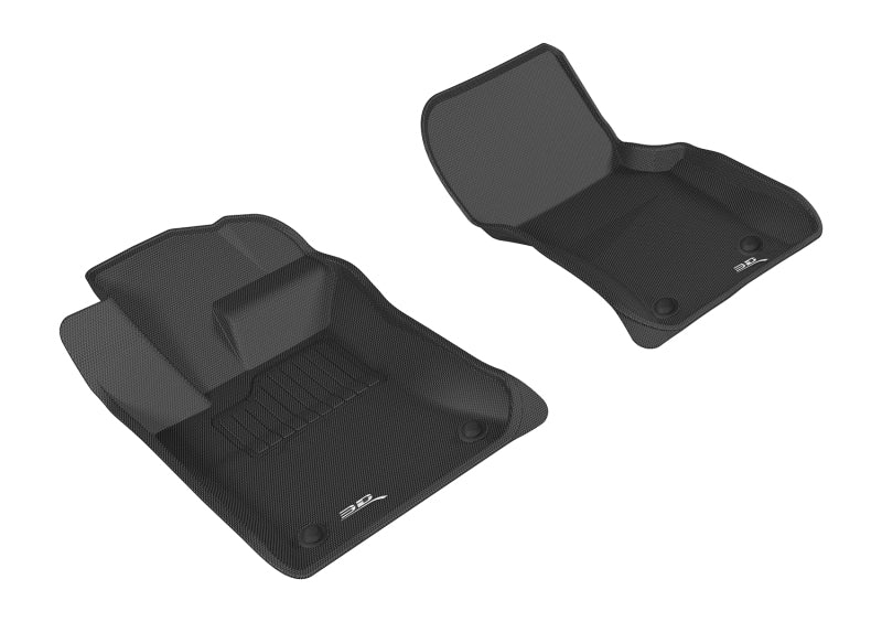 3D MAXpider 2017-2020 Jaguar XE Kagu 1st Row Floormat - Black L1JG00811509 L1JG00811509 Photo - Primary