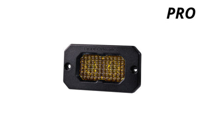 Diode Dynamics Stage Series 2 In LED Pod Pro - Yellow Flood Flush ABL Each DD6438S DD6438S User 1