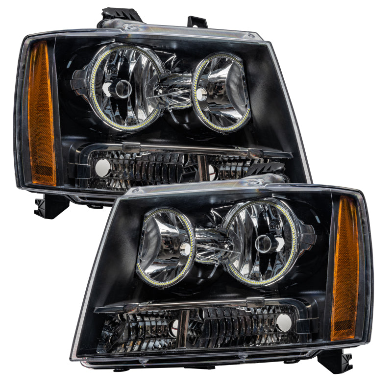 ORACLE Lighting 07-14 Chevrolet Suburban Pre-Assembled LED Halo Headlights -Blue 7008-002