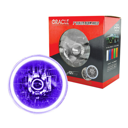 ORACLE Lighting Oracle Pre-Installed Lights 7 IN. Sealed Beam - UV/Purple Halo 6905-007 6905-007 Photo - Primary