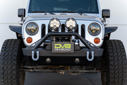 DV8 Offroad Fairlead Mounted Flip-Up License Plate Bracket LPBM-02 LPBM-02 Photo - Unmounted
