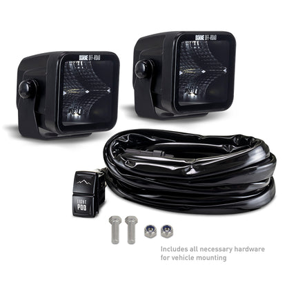 Borne Off-Road Light Pods (Kit of 2) 3x3 Flood BNLT-LP33-2F BNLT-LP33-2F Photo - Primary