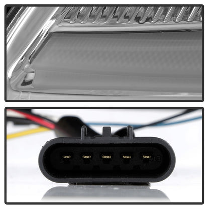 SPYDER Apex Series 05-13 Chevrolet C6 Corvette Hi Powered LED Module Headlights 5087942 5087942 Photo - Unmounted