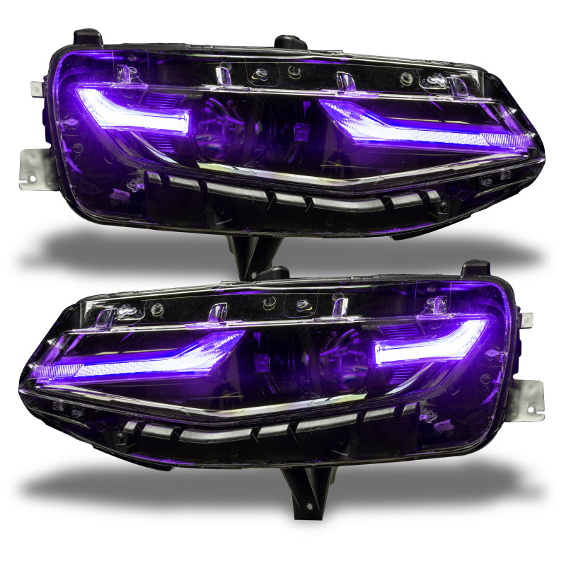 ORACLE Lighting Oracle 19-21 Chevy Camaro LS/LT RGB+A Headlight DRL Upgrade Kit - ColorSHIFT w/o Controller 1418-334 1418-334 Photo - Unmounted