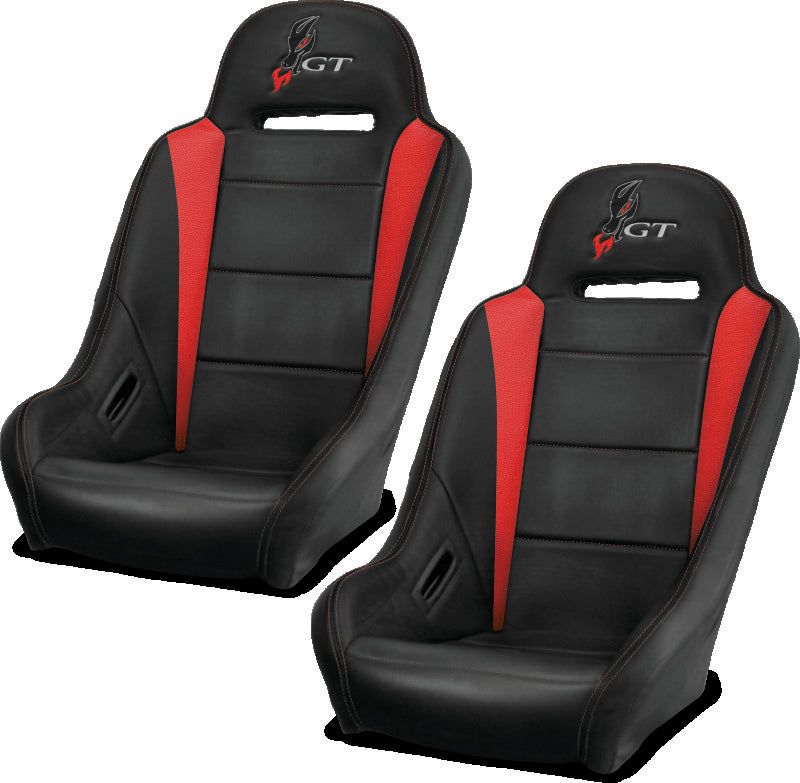 DragonFire Racing Highback Gt Seat Pr Blk/Red 521413 521413 Photo - Primary