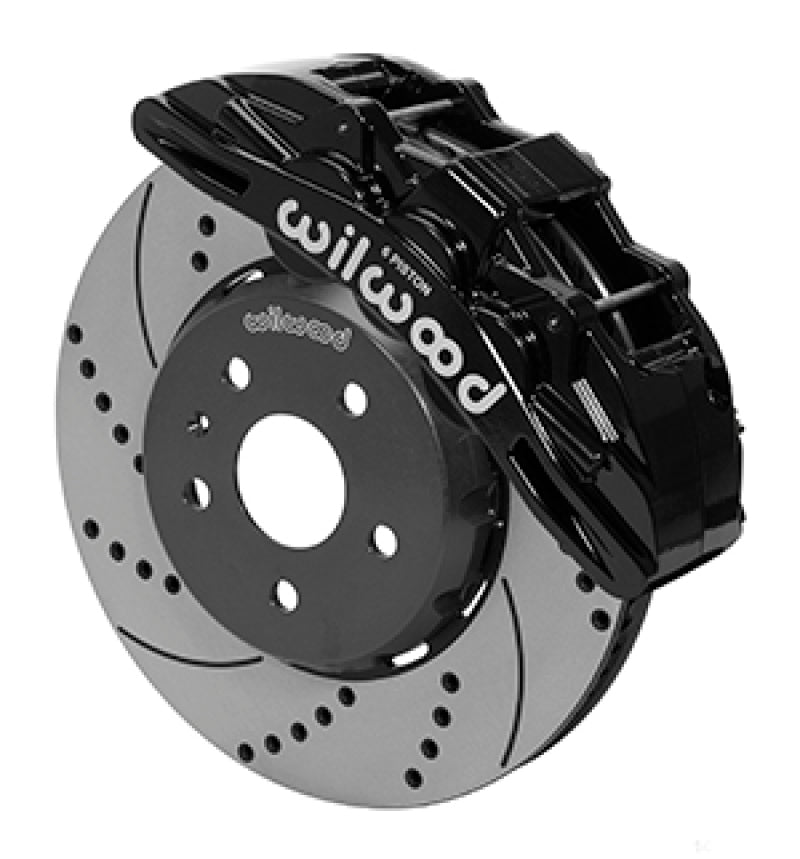 Wilwood SX6R Front Brake Kit 14in SRP Slotted/Drilled Black 16-19 Chevy Camaro SS 140-15438-D 140-15438-D User 1