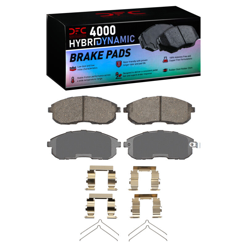DFC DFC 4000 HybriDynamic Brake Pads Brakes, Rotors & Pads Brake Pads - OE main image