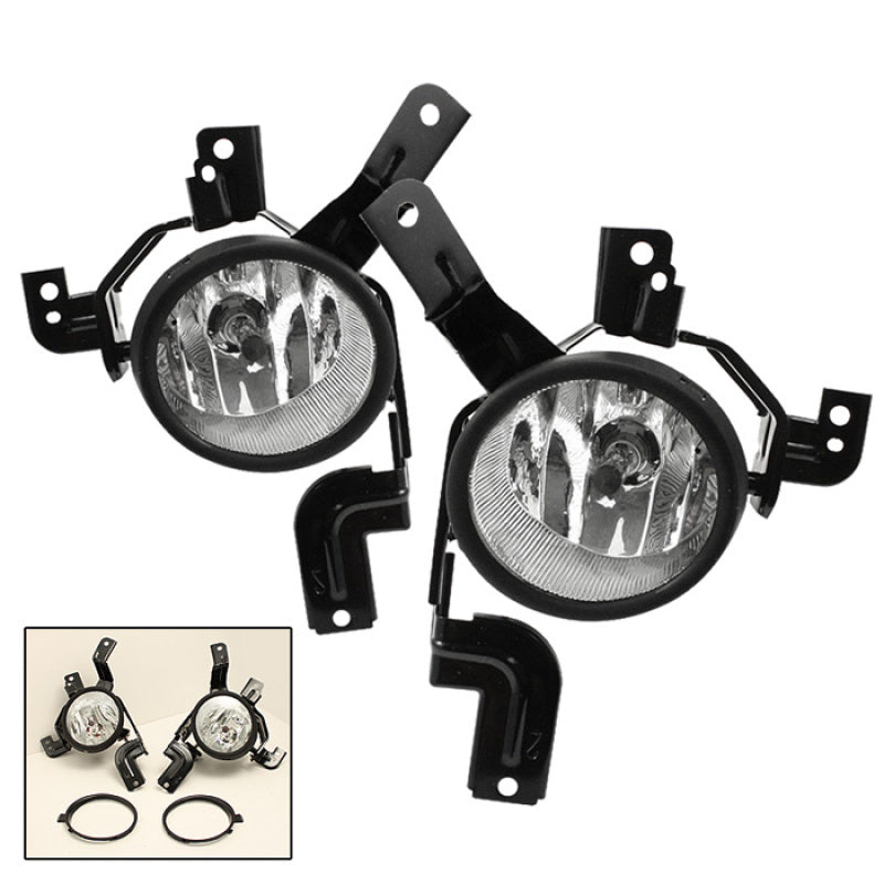 Spyder Honda CRV 07-09 OEM Fog Lights W/Switch Clear FL-HCRV07 5021021 5021021 Photo - Primary