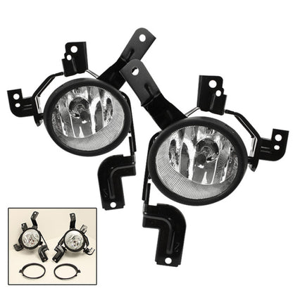 Spyder Honda CRV 07-09 OEM Fog Lights W/Switch Clear FL-HCRV07 5021021 5021021 Photo - Primary