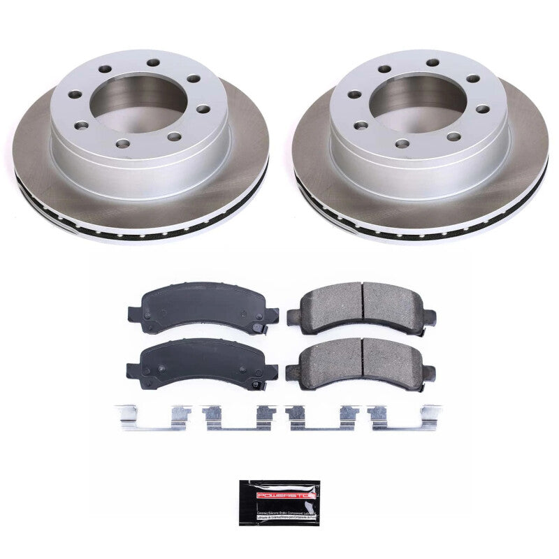 PowerStop Power Stop 03-16 GMC Savana 3500 Rear Semi-Coated Rotor Kit SC2043 SC2043 Photo - Primary