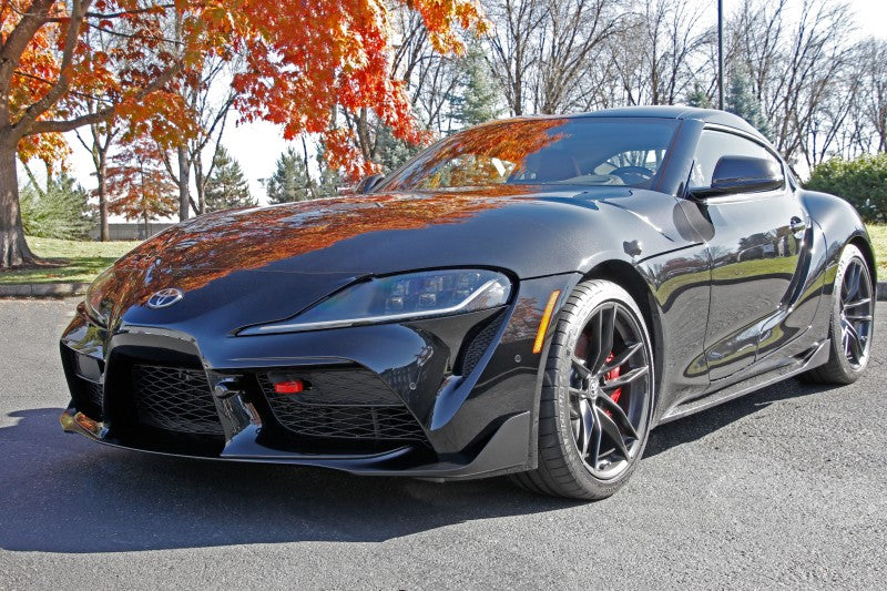 Perrin 2020 Toyota Supra Tow Hook Kit (Front) - Red PTP-BDY-230RD PTP-BDY-230RD Photo - Primary