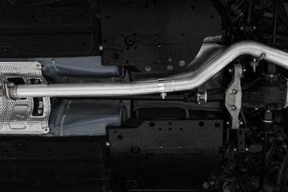 MBRP 2022 Subaru WRX 2.4L 3in Cat Back 5in OD w/ Carbon Fiber Tips - T304 S48093CF S48093CF Photo - Mounted